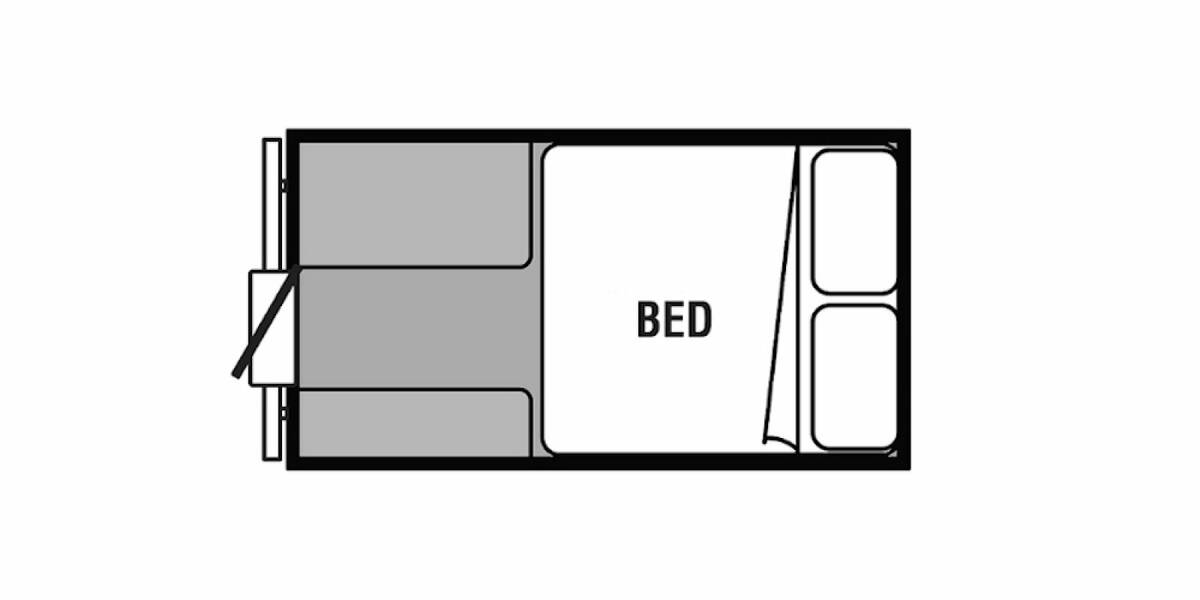 2020 Coachmen Clipper Express 9.0TD Folding at Hartleys Auto and RV Center STOCK# WF016409 Floor plan Layout Photo