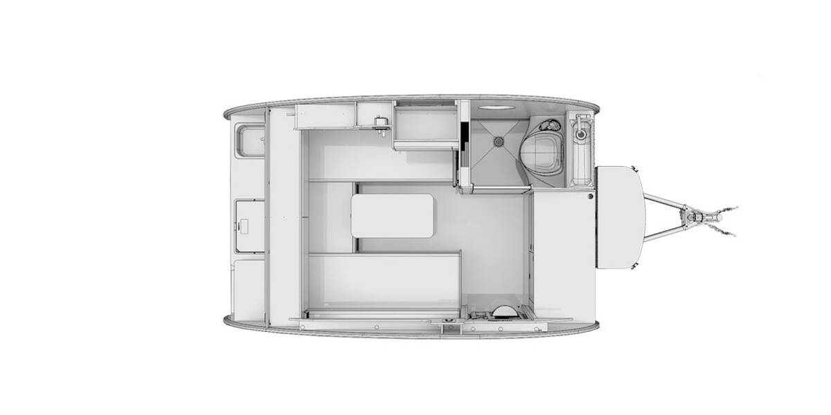 2022 nuCamp TAB 320CSS Travel Trailer at Hartleys Auto and RV Center STOCK# TCF000951 Floor plan Layout Photo