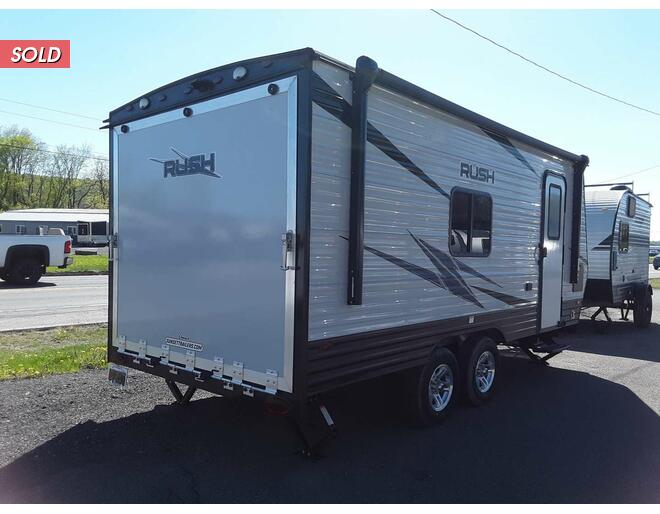 2022 Sunset Park Rush 19FC TOY HAULER Travel Trailer at Hartleys Auto and RV Center STOCK# NP005716 Exterior Photo