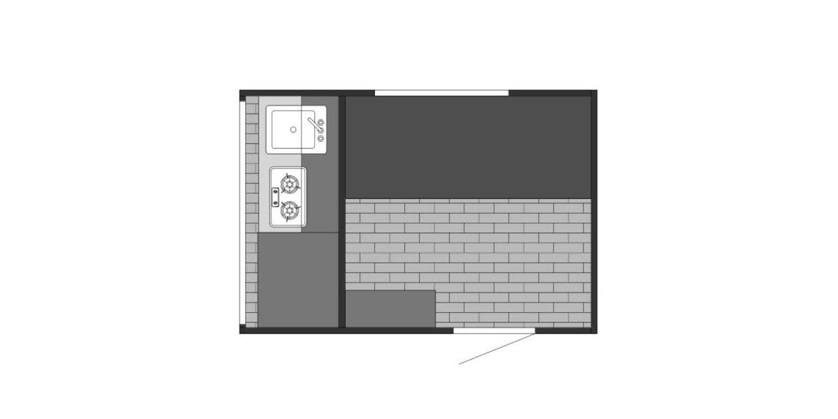2023 Sunset Park SunRay 109 Travel Trailer at Hartleys Auto and RV Center STOCK# NP008488 Floor plan Layout Photo